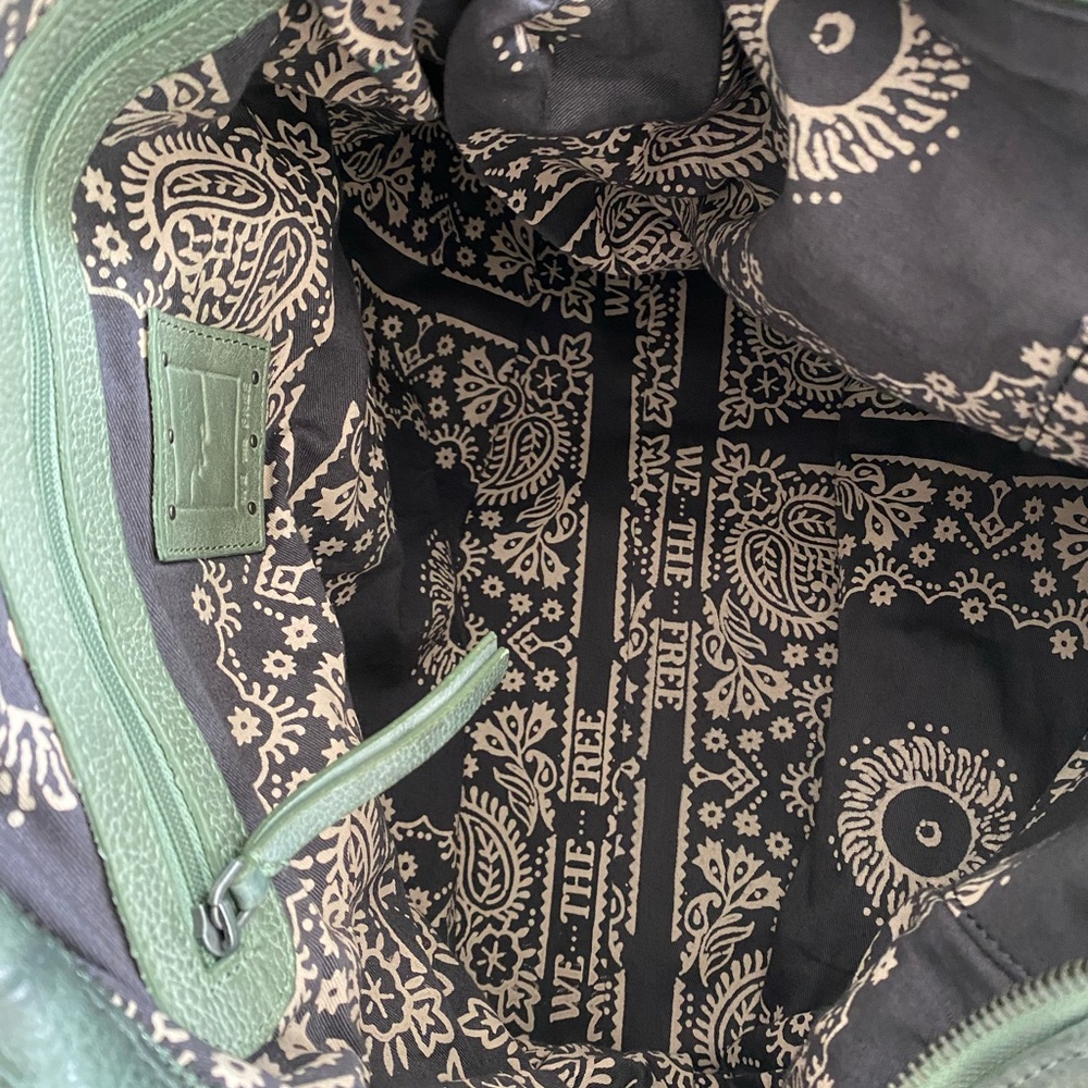 We The Free Secret Sage Green Leather Shoulder Bag - Picture 7 of 9